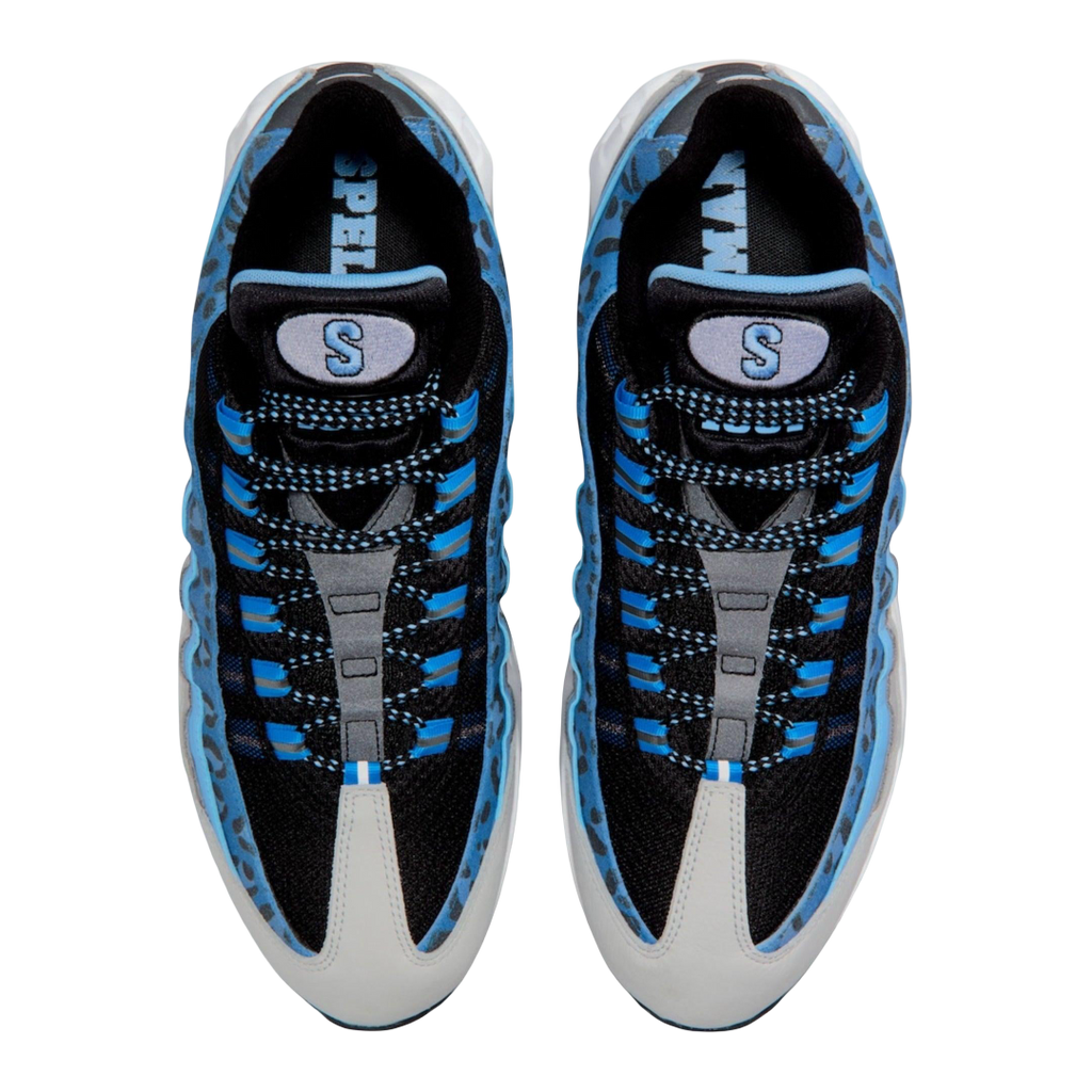(Men's) Nike Air Max 95 YR Yardrunners "Spelman College / Cobalt Pulse" (2025) [II7275-001] Sneakers in Blue | FOOT NINJAS {4}