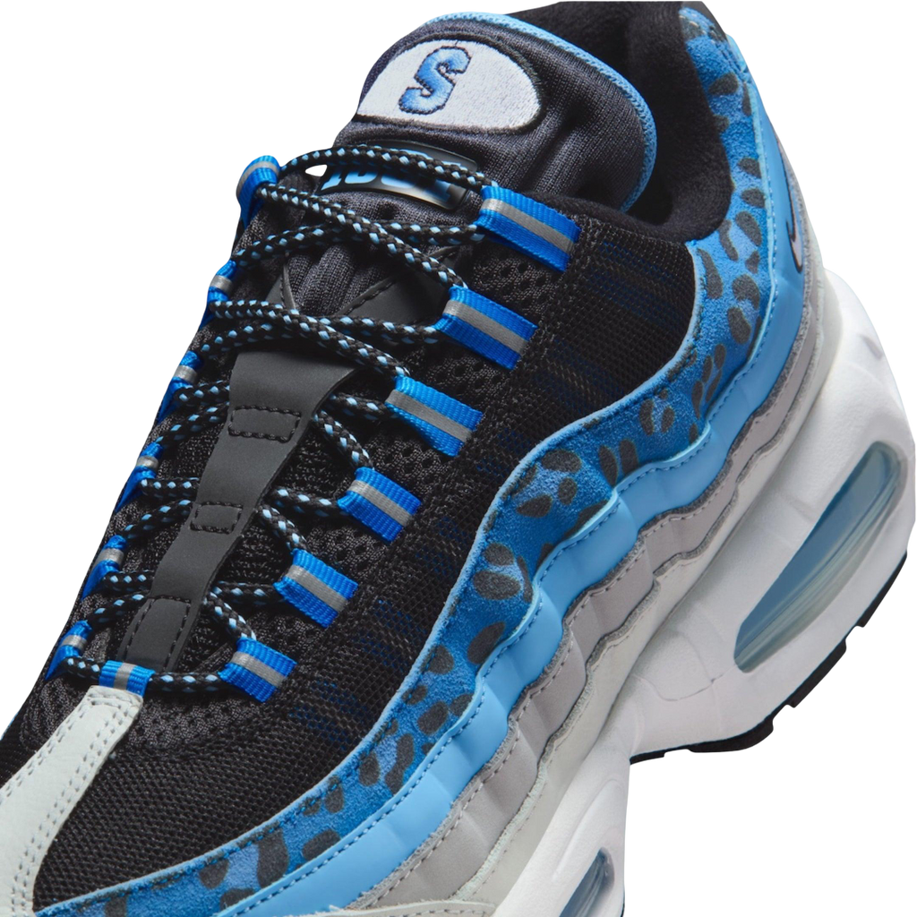 (Men's) Nike Air Max 95 YR Yardrunners "Spelman College / Cobalt Pulse" (2025) [II7275-001] Sneakers in Blue | FOOT NINJAS {8}