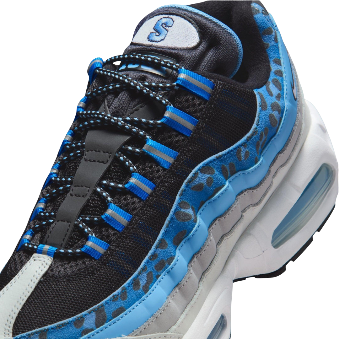 (Men's) Nike Air Max 95 YR Yardrunners "Spelman College / Cobalt Pulse" (2025) [II7275-001] Sneakers in Blue | FOOT NINJAS {8}