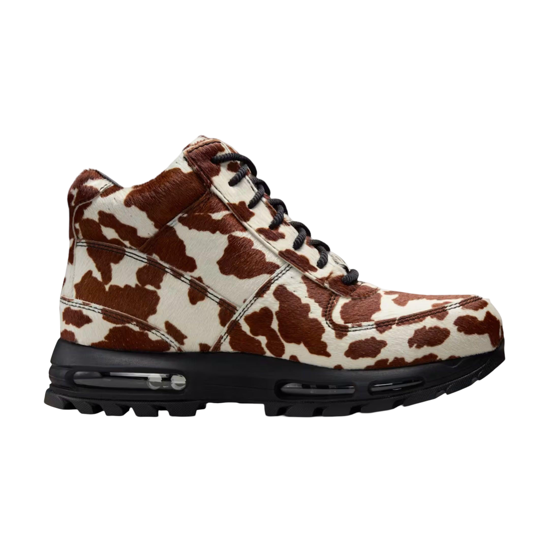 (Men's) Nike Air Max Goadome ACG Pony Hair "Cow Print Sail / Cacao Wow" (2025) [IO4635-100] Sneakers in Multicolor | FOOT NINJAS {2}