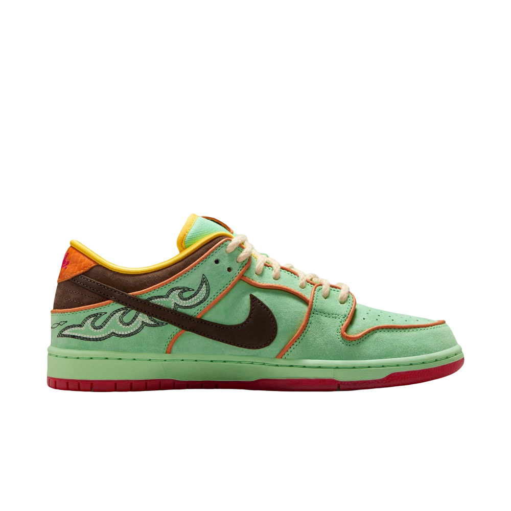 (Men's) Nike SB Dunk Low Pro QS "Rodeo Tourmaline / BHM" (2025) [HF3058-300] Sneakers in Green | FOOT NINJAS {2}