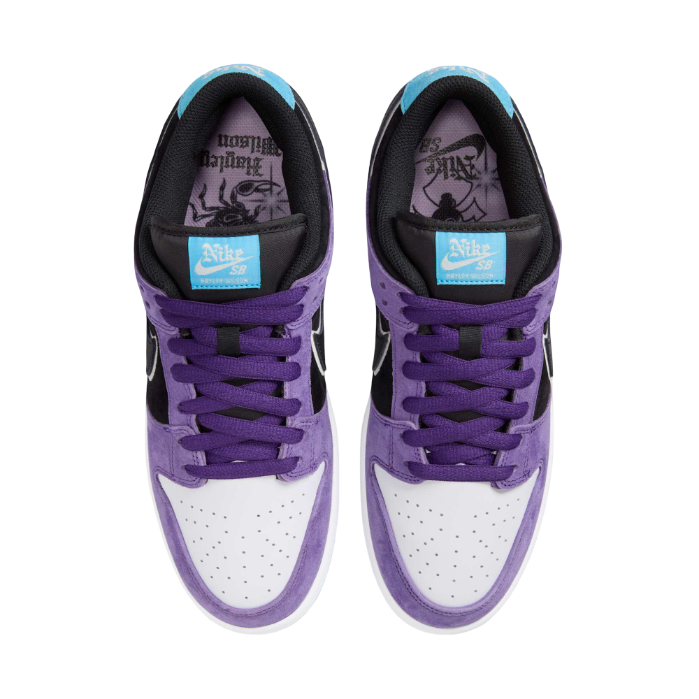 (Men's) Nike SB Dunk Low Pro x Hayley Wilson "Court Purple" (2025) [HJ0513-500] Sneakers in Purple | FOOT NINJAS {4}