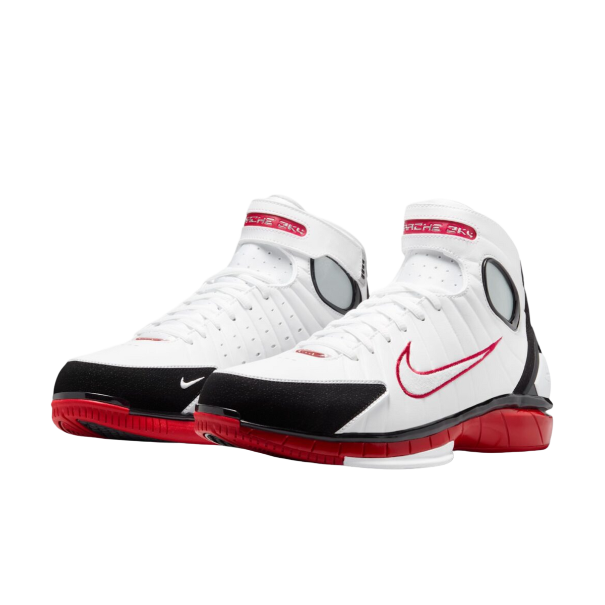 (Men's) Nike Zoom Huarache 2K4 "Varsity Red" (2026) [IV3782-100] Sneakers in White | FOOT NINJAS {3}