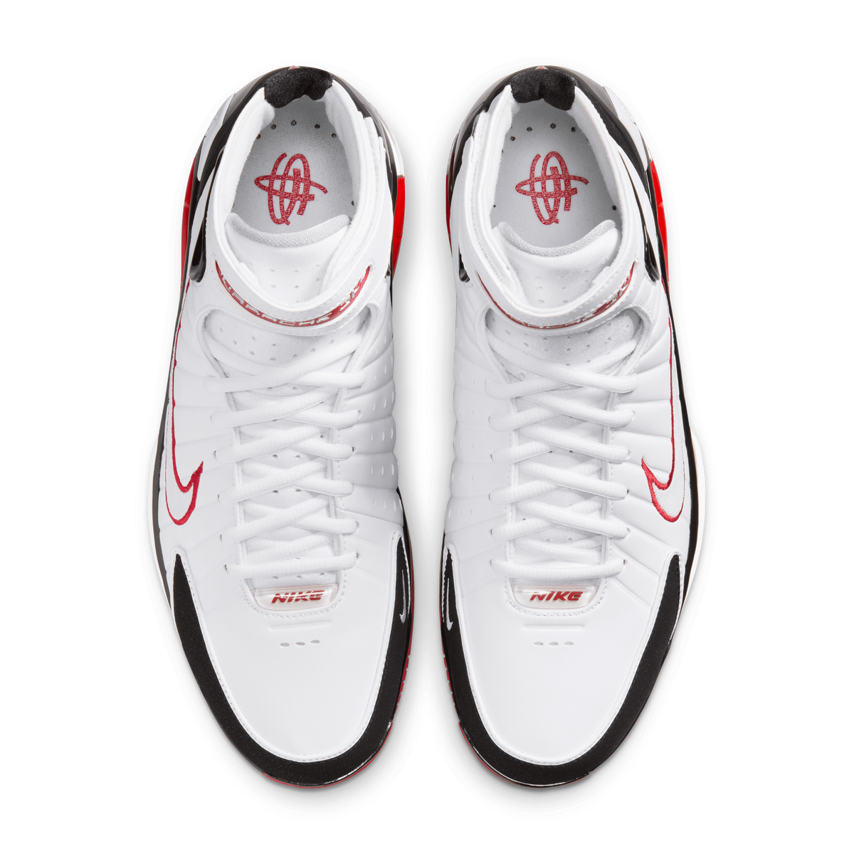 (Men's) Nike Zoom Huarache 2K4 "Varsity Red" (2026) [IV3782-100] Sneakers in White | FOOT NINJAS {4}