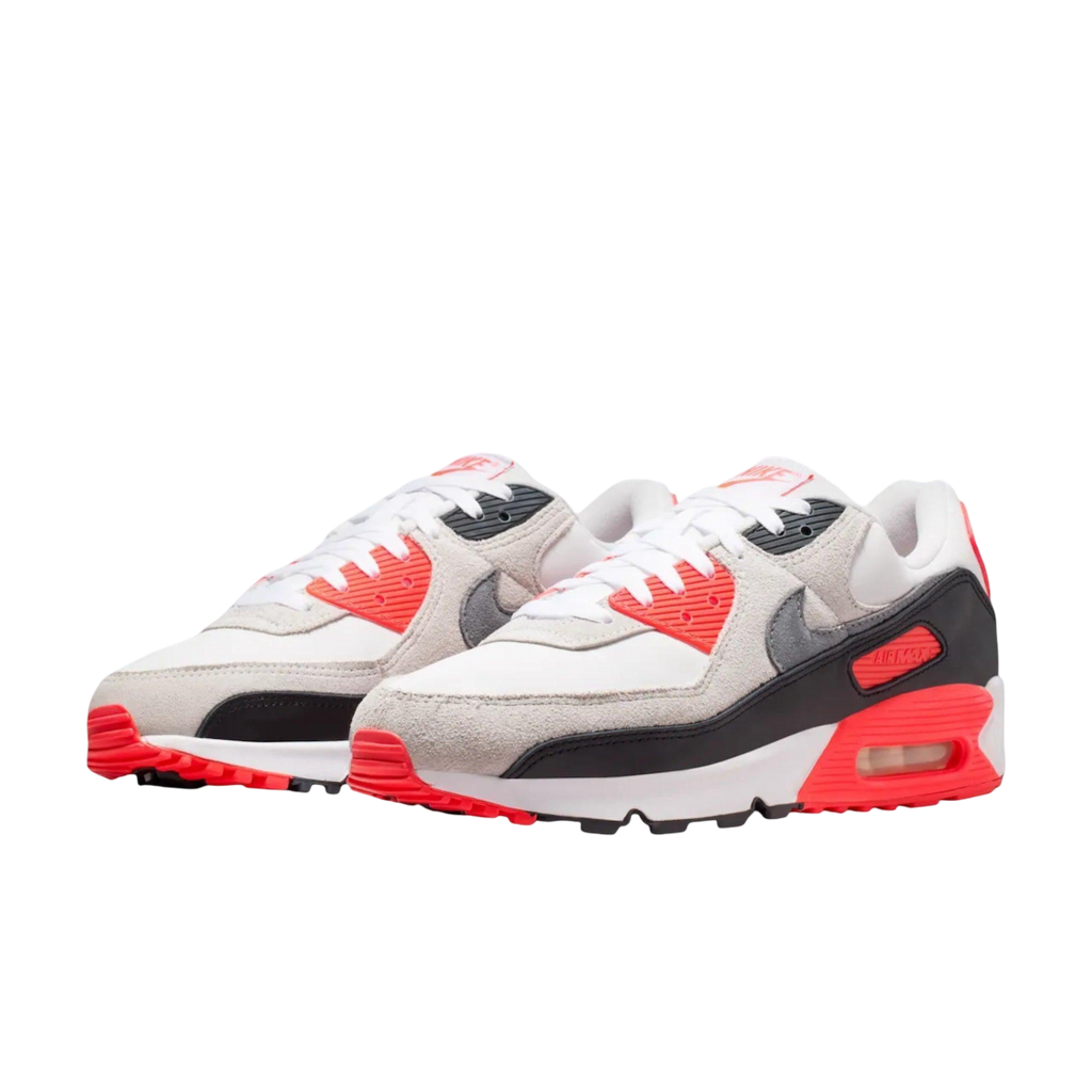 (Men's) Nike Air Max 90 "Infrared" (2026) [IU1055-100] Sneakers in Red | FOOT NINJAS {3}