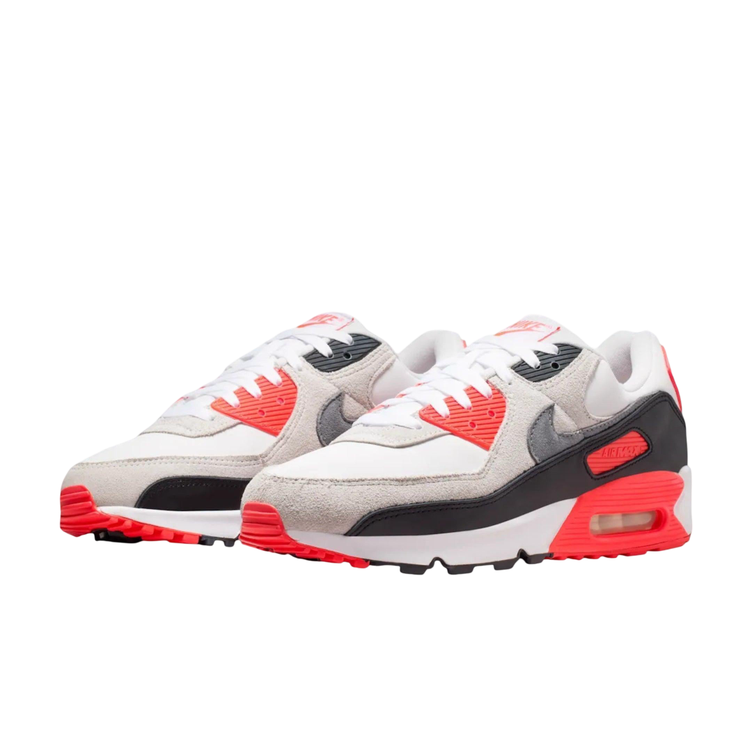 (Men's) Nike Air Max 90 "Infrared" (2026) [IU1055-100] Sneakers in Red | FOOT NINJAS {3}