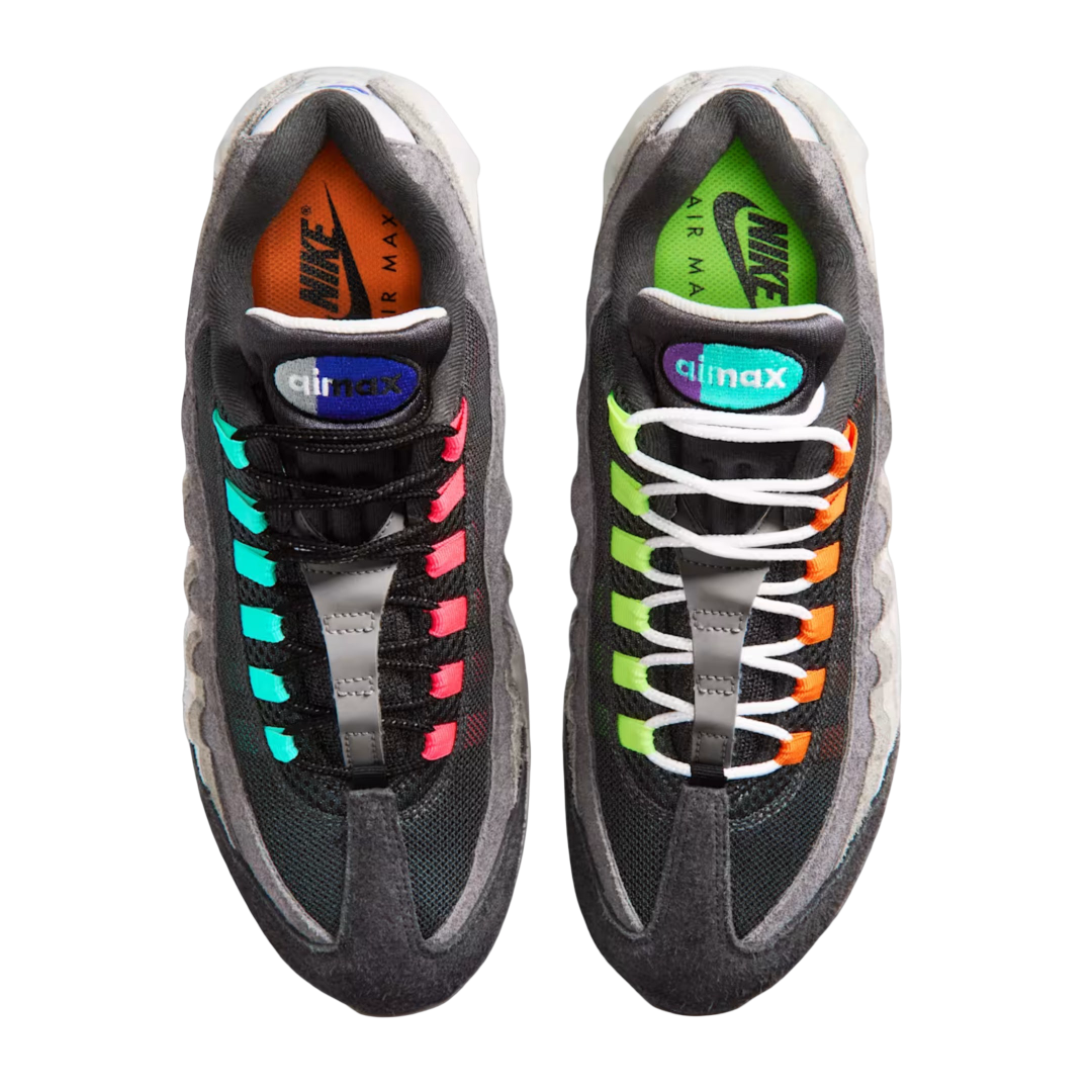 (Men's) Nike Air Max 95 Big Bubble "Greedy / What The" (2026) [IU2636-300] Sneakers in Multicolor | FOOT NINJAS {4}