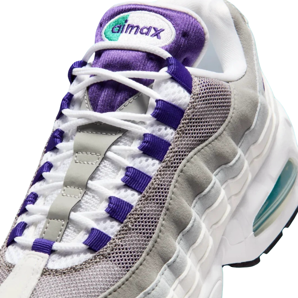 (Women's) Nike Air Max 95 OG Big Bubble "Grape" (2026) [HJ5996-100] Sneakers in Purple | FOOT NINJAS {7}