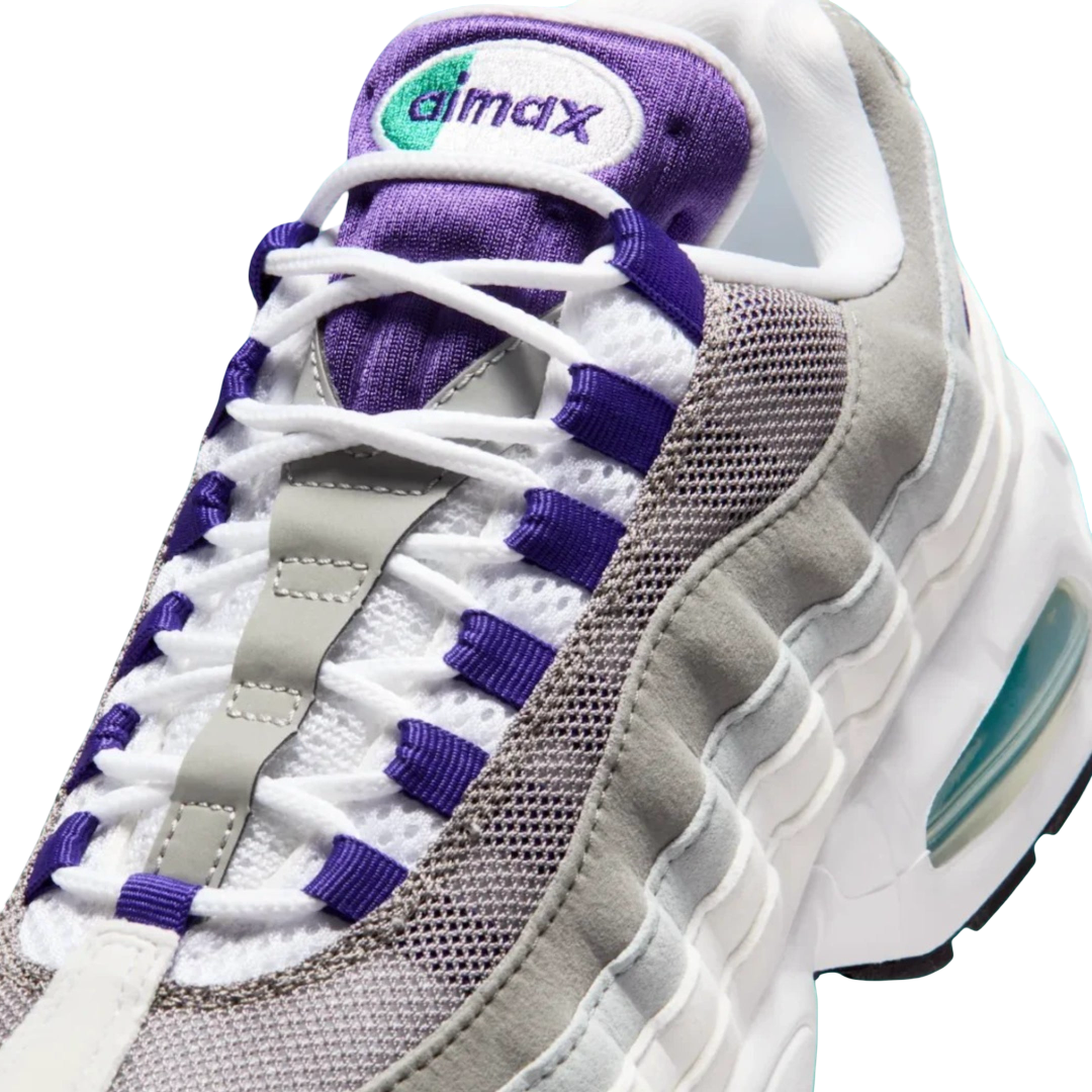 (Women's) Nike Air Max 95 OG Big Bubble "Grape" (2026) [HJ5996-100] Sneakers in Purple | FOOT NINJAS {7}
