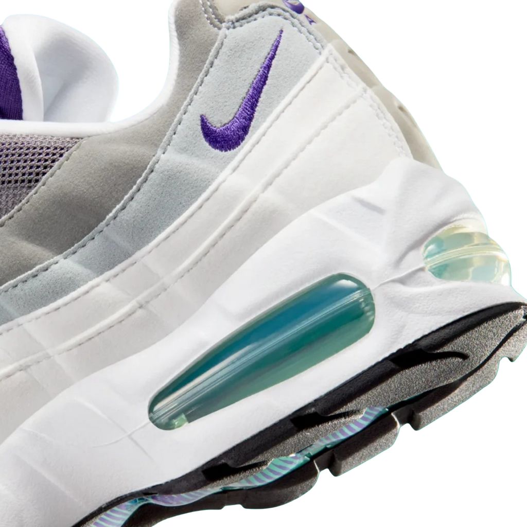 (Women's) Nike Air Max 95 OG Big Bubble "Grape" (2026) [HJ5996-100] Sneakers in Purple | FOOT NINJAS {8}