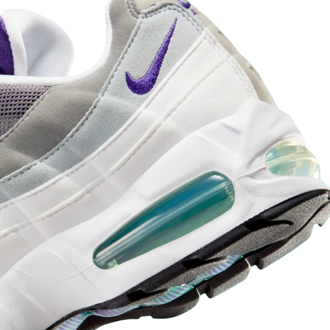 (Women's) Nike Air Max 95 OG Big Bubble "Grape" (2026) [HJ5996-100] Sneakers in Purple | FOOT NINJAS {8}