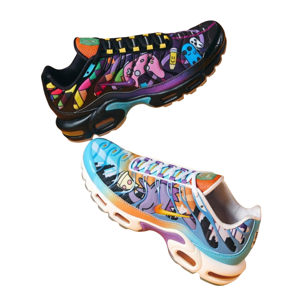 (Men's) Nike Air Max Plus DB x Sergio Cano Marquez "Doernbecher" (2026) [IO7690-921] Sneakers in Multicolor | FOOT NINJAS {4}
