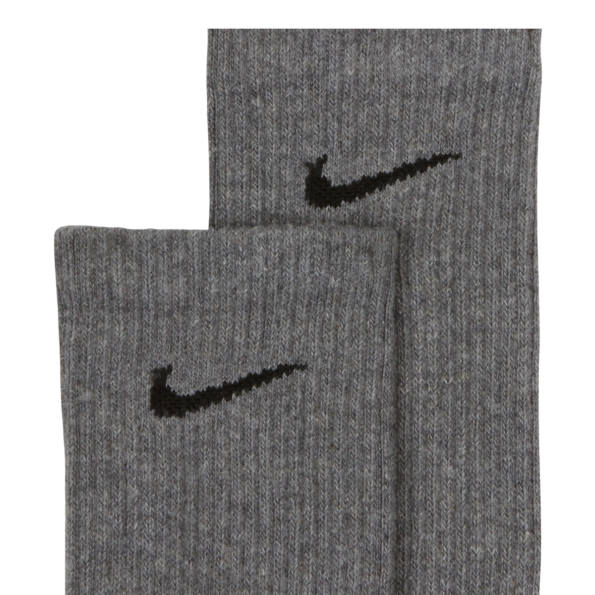 Nike Dri-FIT Everyday Plus Cushioned High Training Crew Socks (6 Pack) White | Black | Carbon Heather Grey | FOOT NINJAS {16}