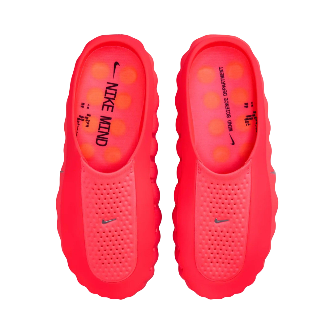 (Men's) Nike Mind 001 Pregame Mule "Solar Red" (2026) [HQ4307-600] Sneakers in Red | FOOT NINJAS {4}