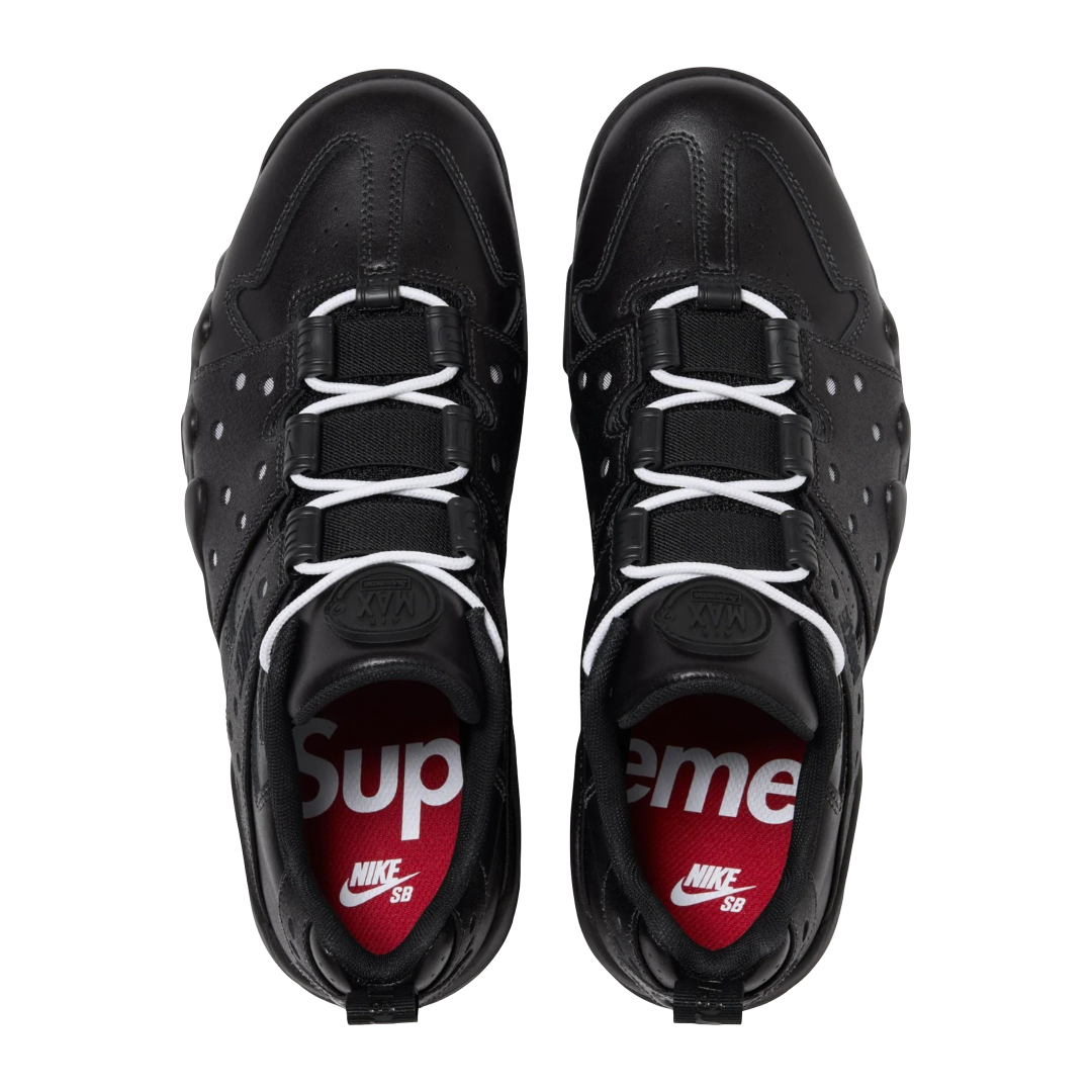 (Men's) Nike SB Air Max 2 CB 94 Low x Supreme "Black / Metallic Silver" (2026) [IM4283-001] Sneakers in Black | FOOT NINJAS {4}