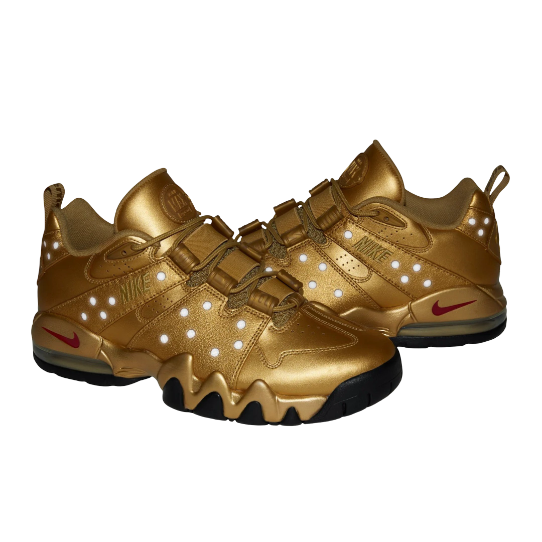 (Men's) Nike SB Air Max 2 CB 94 Low x Supreme "Metallic Gold / Varsity Red" (2026) [IM4283-700] Sneakers in Gold | FOOT NINJAS {3}