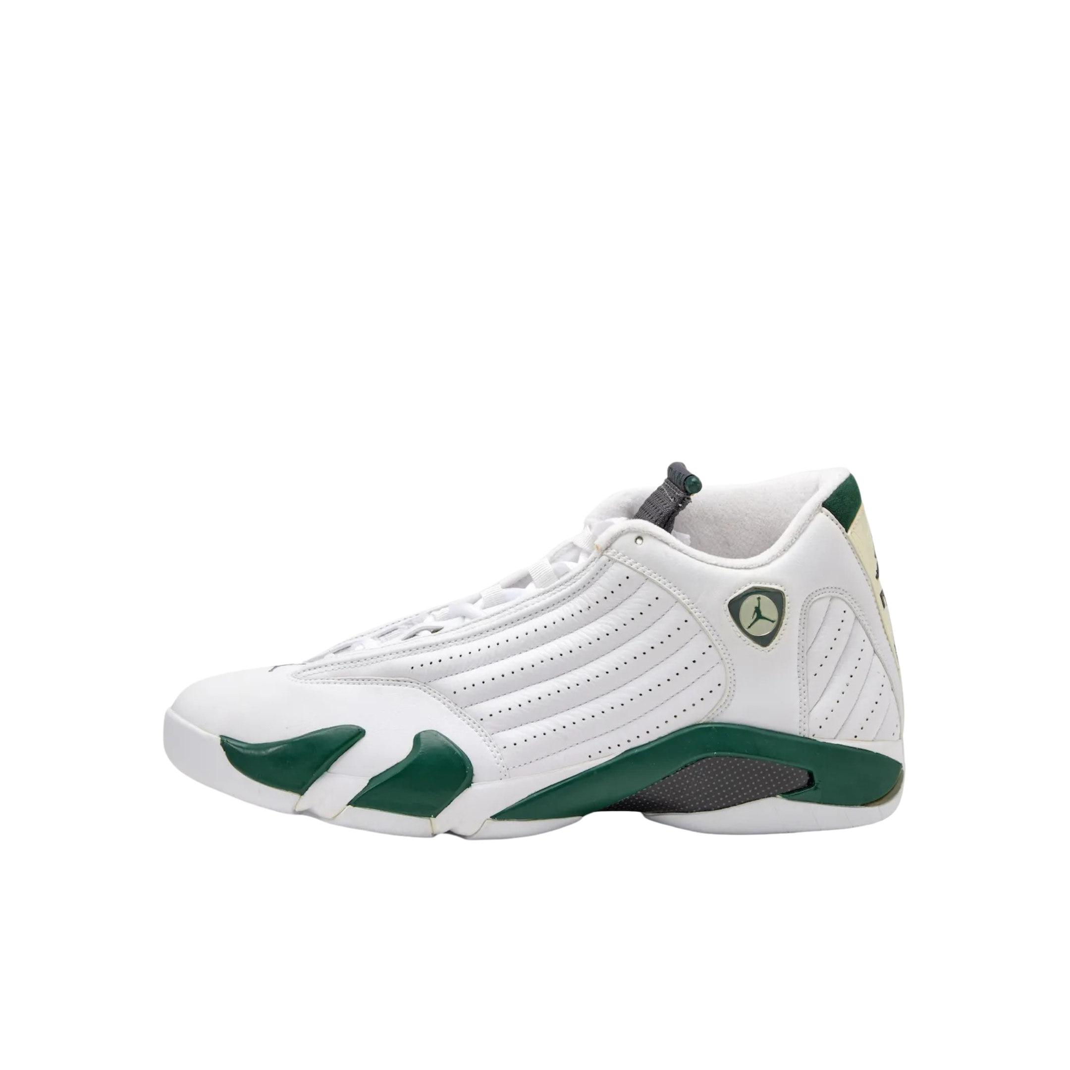 [PRE-ORDER] (GS) Air Jordan 14 Retro "Forest Green" (2026) Sneakers in White [] | FOOT NINJAS [1]