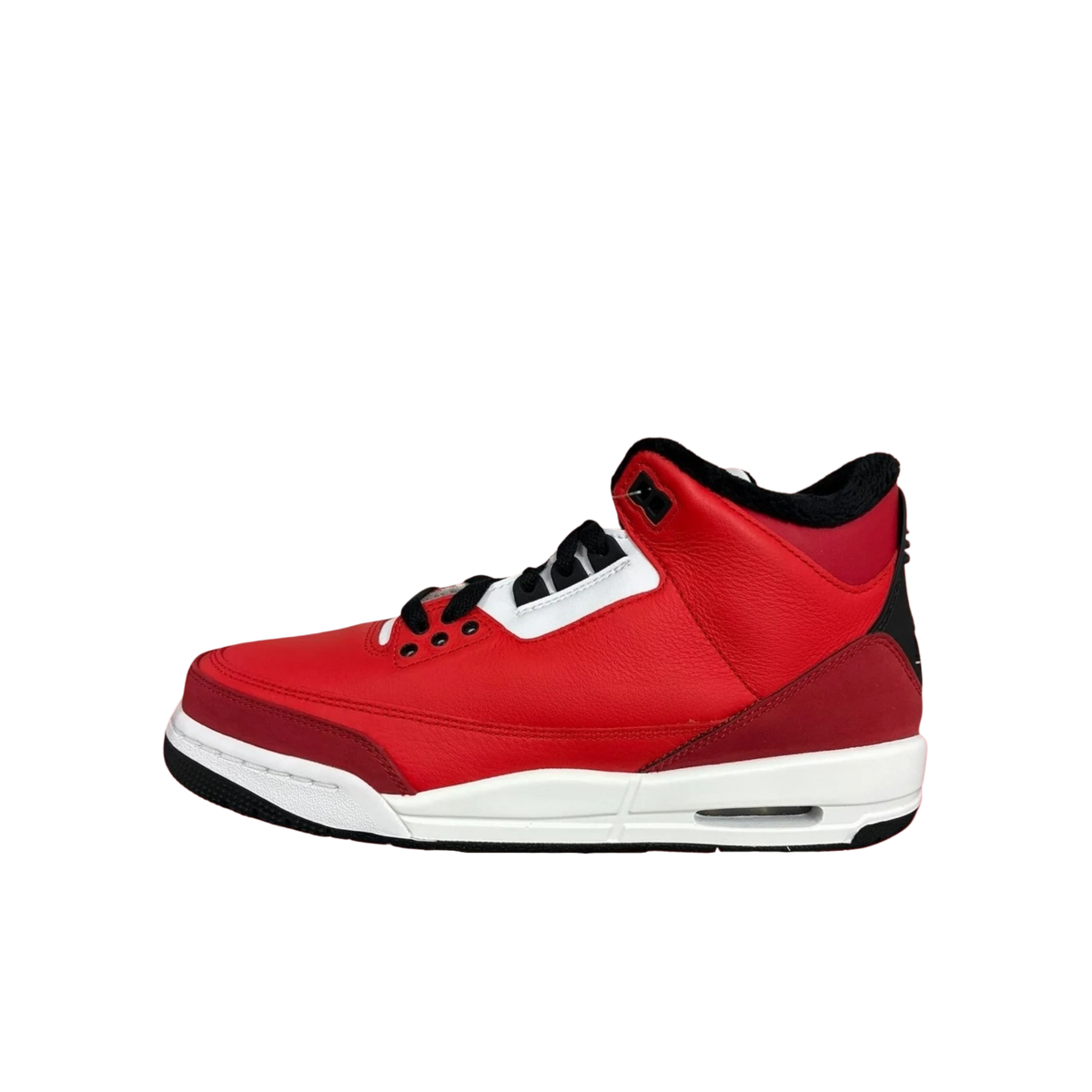 [PRE-ORDER] (GS) Air Jordan 3 Retro "Santa Claus / Christmas" (2026) Sneakers in Red | FOOT NINJAS {1}