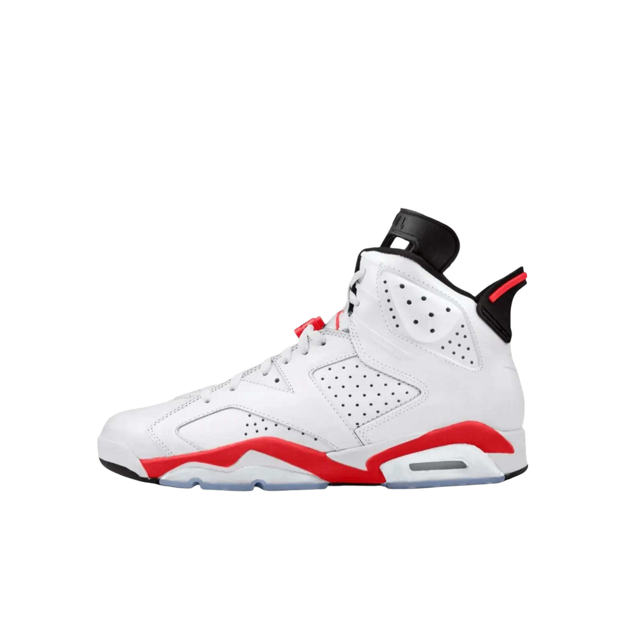 [PRE-ORDER] (GS) Air Jordan 6 Retro "White / Infrared" (2026) Sneakers in White [] | FOOT NINJAS [1]