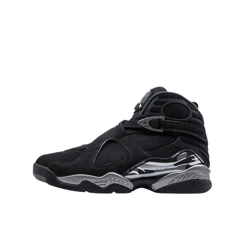 [PRE-ORDER] (GS) Air Jordan 8 Retro "Chrome" (2026) Sneakers in Black [] | FOOT NINJAS [1]