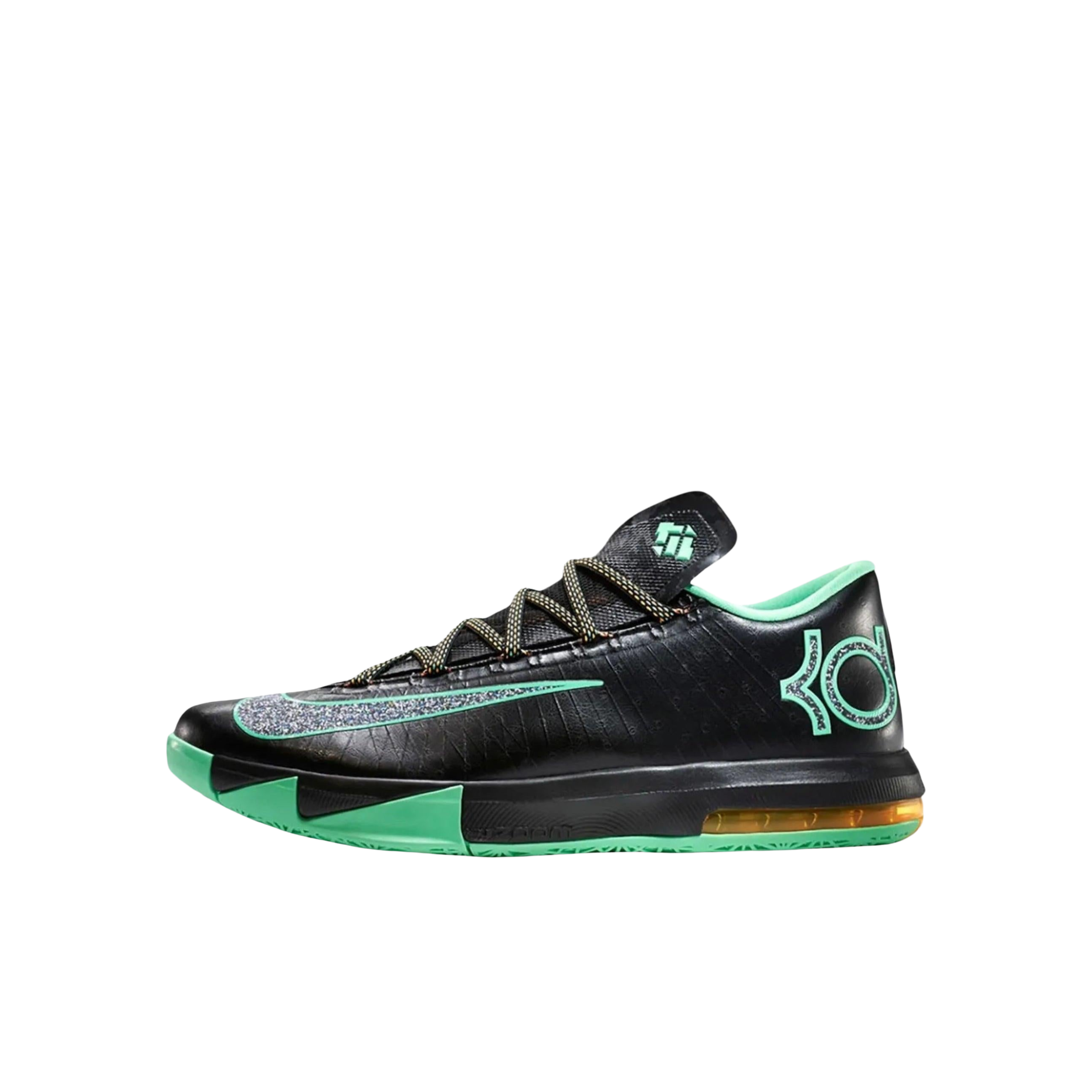 [PRE-ORDER] (GS) Nike KD 6 "Night Vision" (2026) Sneakers in Black [IU1286-001] | FOOT NINJAS [1]