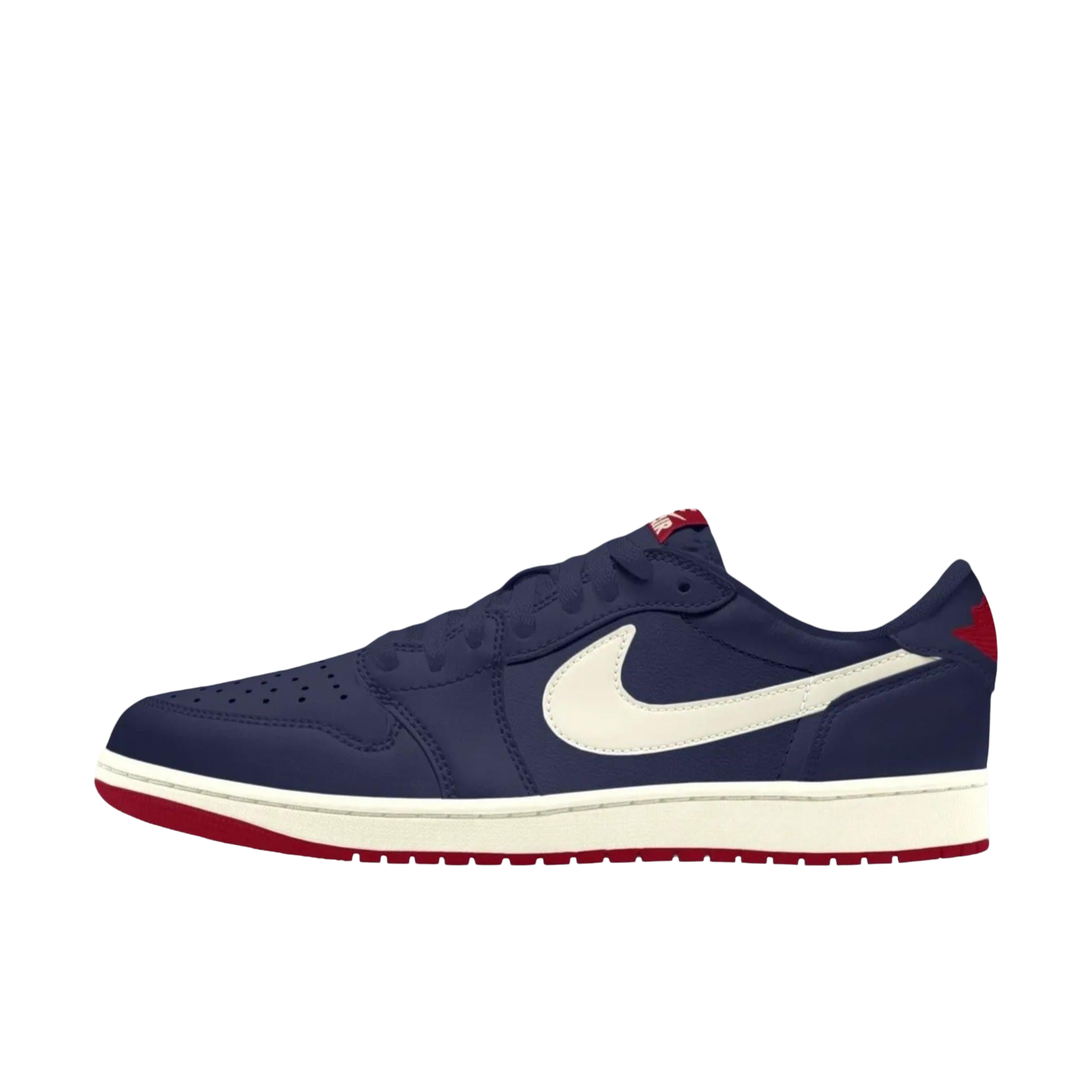 [PRE-ORDER] (Men's) Air Jordan 1 Retro Low OG "Howard University 2.0" (2026) Sneakers in Blue [IX8478-410] | FOOT NINJAS [1]