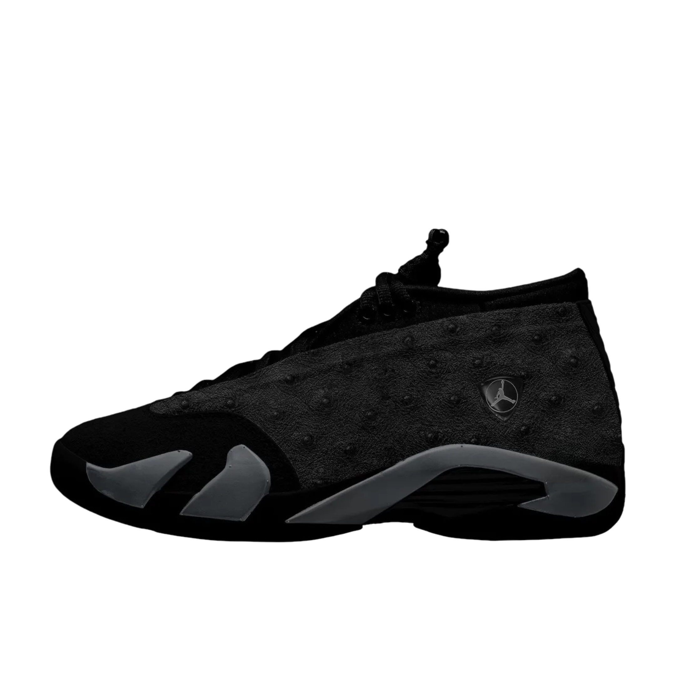 [PRE-ORDER] (Men's) Air Jordan 14 Retro Low "Black Pack" (2026) Sneakers in Black [IZ3884-001] | FOOT NINJAS [1]