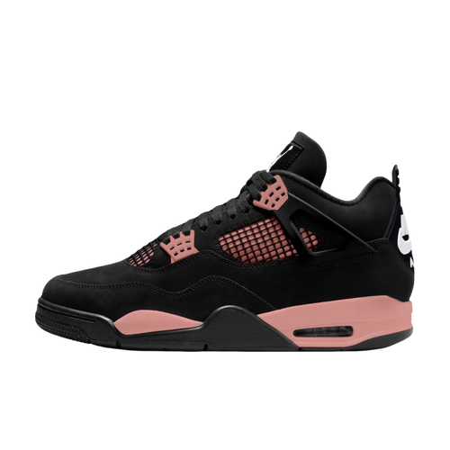 [PRE-ORDER] (Men's) Air Jordan 4 Retro "Rust Pink Thunder" (2026) Sneakers in Black [HV0823-001] | FOOT NINJAS [1]