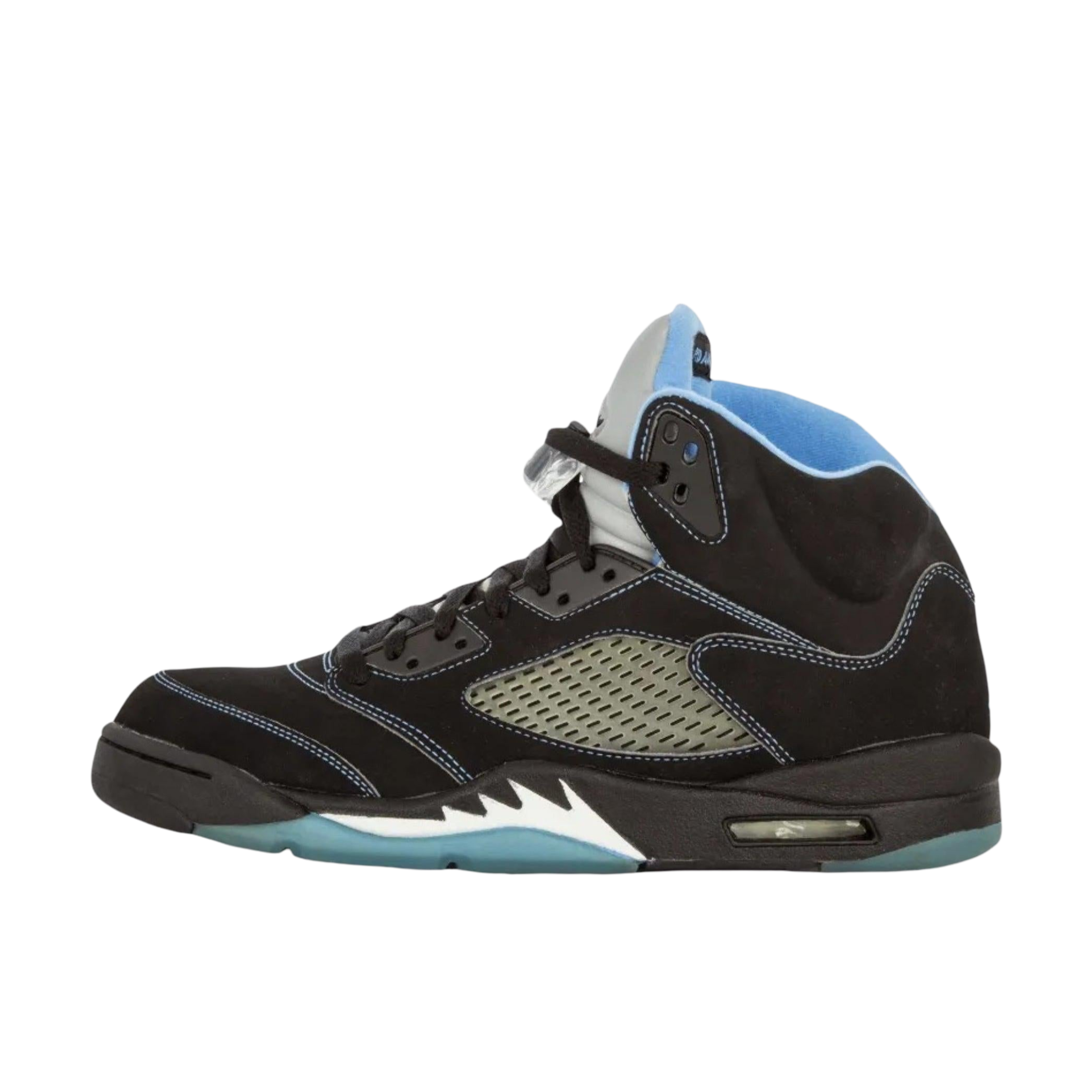 [PRE-ORDER] (Men's) Air Jordan 5 Retro "Black / UNC University Blue" (2026) Sneakers in Black [DD0587-008] | FOOT NINJAS [1]