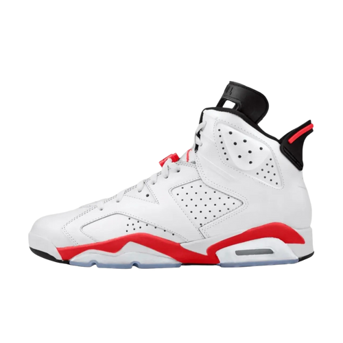 [PRE-ORDER] (Men's) Air Jordan 6 Retro "White / Infrared" (2026) [CT8529-105] Sneakers in White | FOOT NINJAS {1}