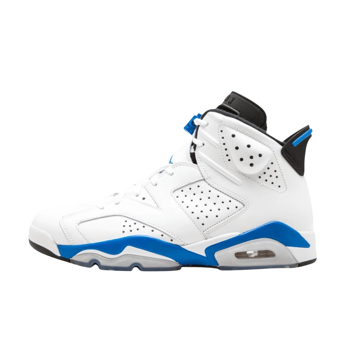 [PRE-ORDER] (Men's) Air Jordan 6 Retro "White / Sport Blue" (2027) Sneakers in White | FOOT NINJAS {1}