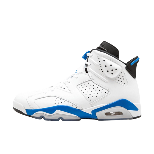 [PRE-ORDER] (Men's) Air Jordan 6 Retro "White / Sport Blue" (2027) Sneakers in White | FOOT NINJAS {1}