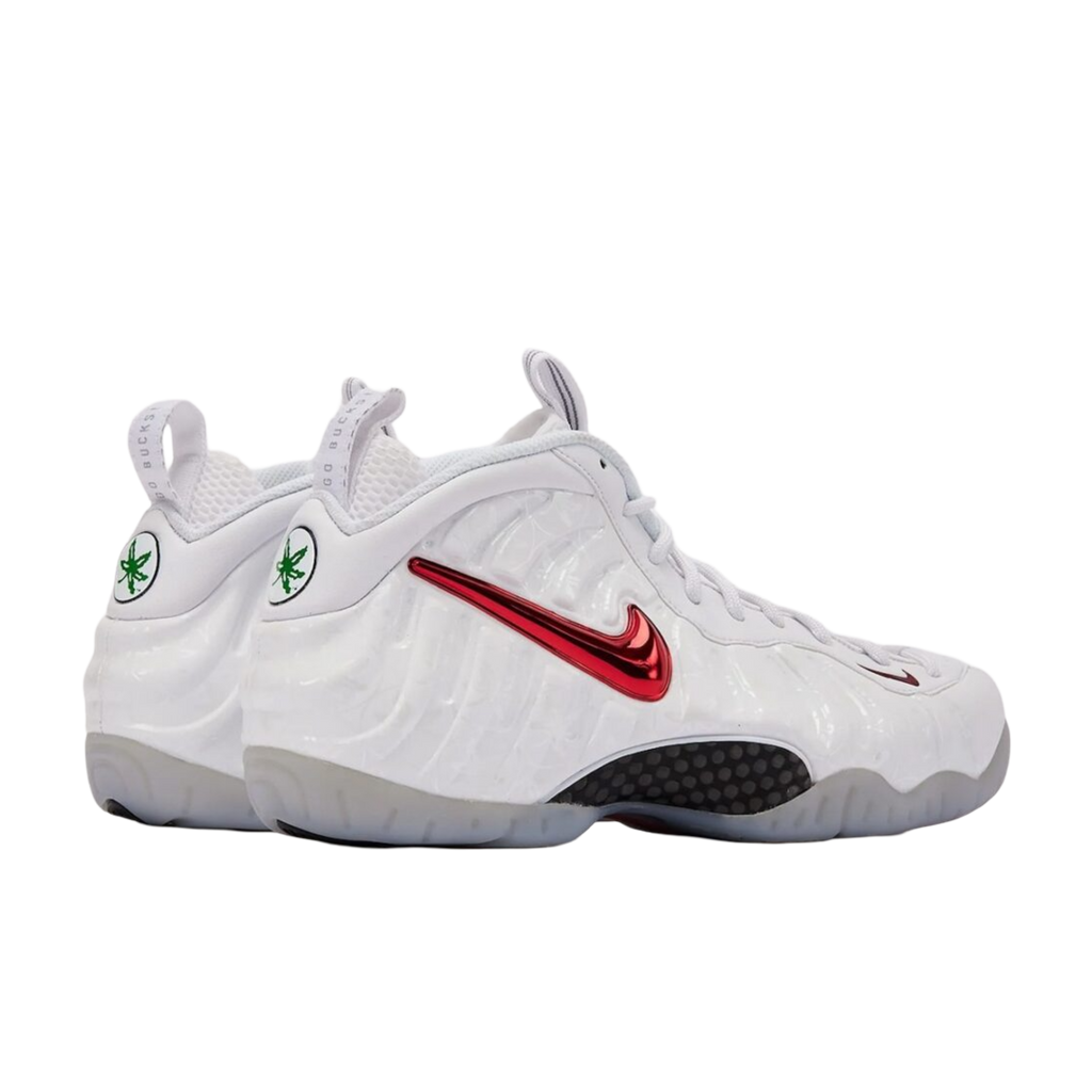 [PRE-ORDER] (Men's) Nike Air Foamposite Pro "College Football Pack - OSU Buckeyes / Ohio State University" (2026) [IX2094-100] Sneakers in White | FOOT NINJAS {2}