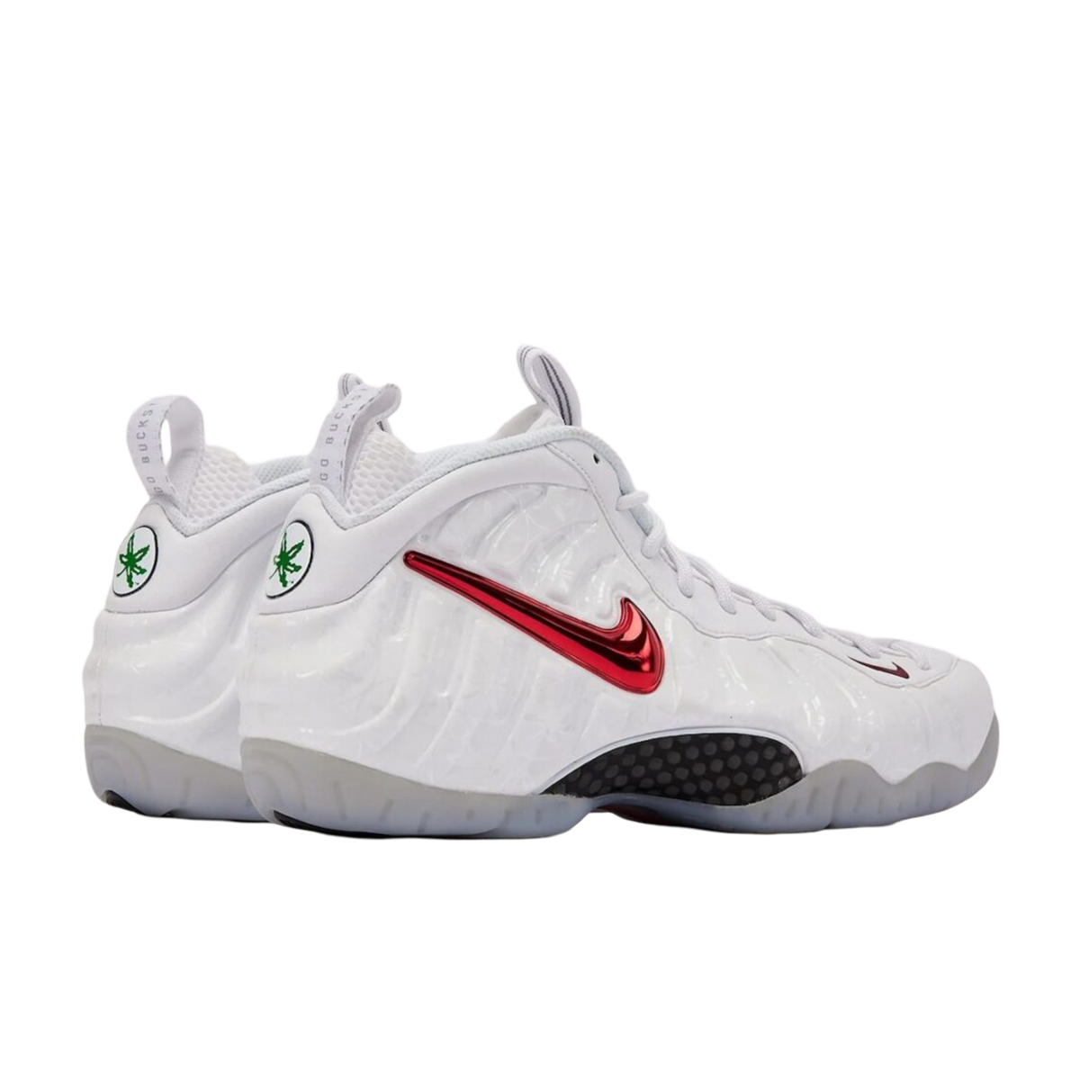 [PRE-ORDER] (Men's) Nike Air Foamposite Pro "College Football Pack - OSU Buckeyes / Ohio State University" (2026) [IX2094-100] Sneakers in White | FOOT NINJAS {2}