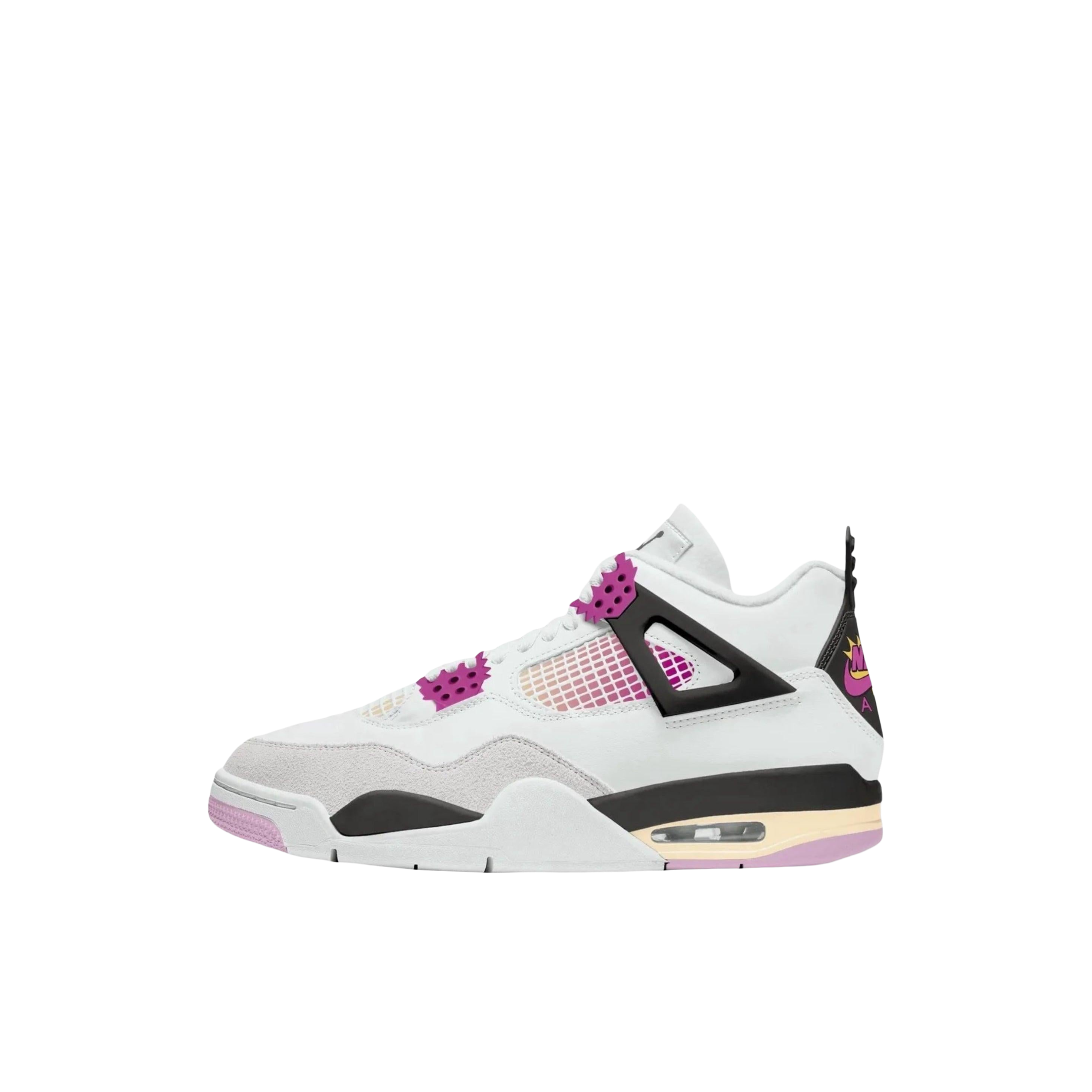 [PRE-ORDER] (PS) Air Jordan 4 Retro "Comic Dunk" (2026) Sneakers in White [] | FOOT NINJAS [1]