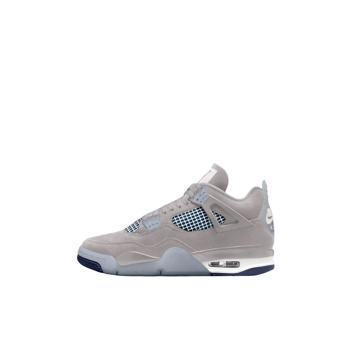 [PRE-ORDER] (PS) Air Jordan 4 Retro "Georgetown Hoyas" (2027) Sneakers in Grey | FOOT NINJAS {1}