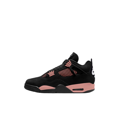 [PRE-ORDER] (PS) Air Jordan 4 Retro "Rust Pink Thunder" (2026) Sneakers in Black | FOOT NINJAS [1]