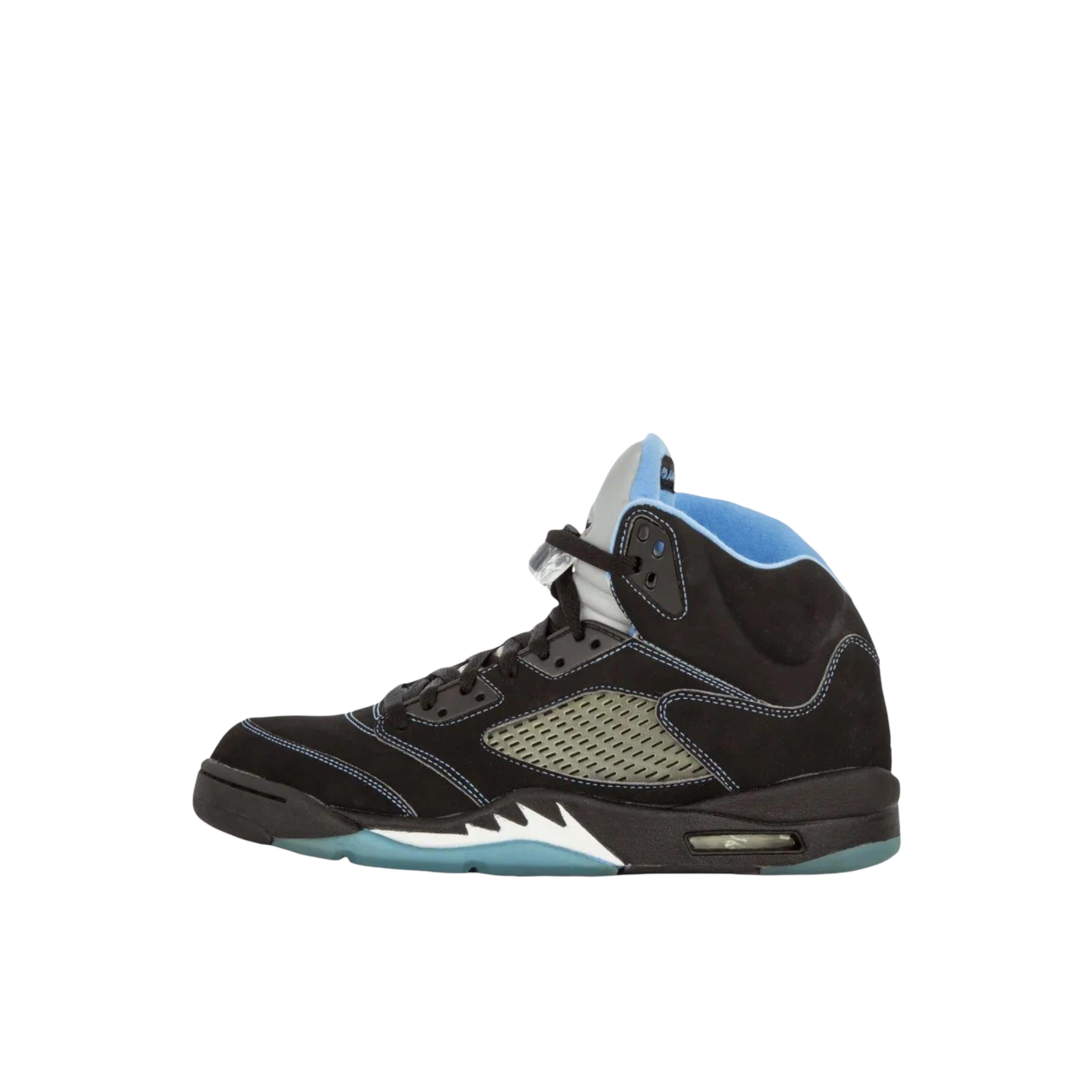 [PRE-ORDER] (PS) Air Jordan 5 Retro "Black / UNC University Blue" (2026) Sneakers in Black [440889-008] | FOOT NINJAS [1]