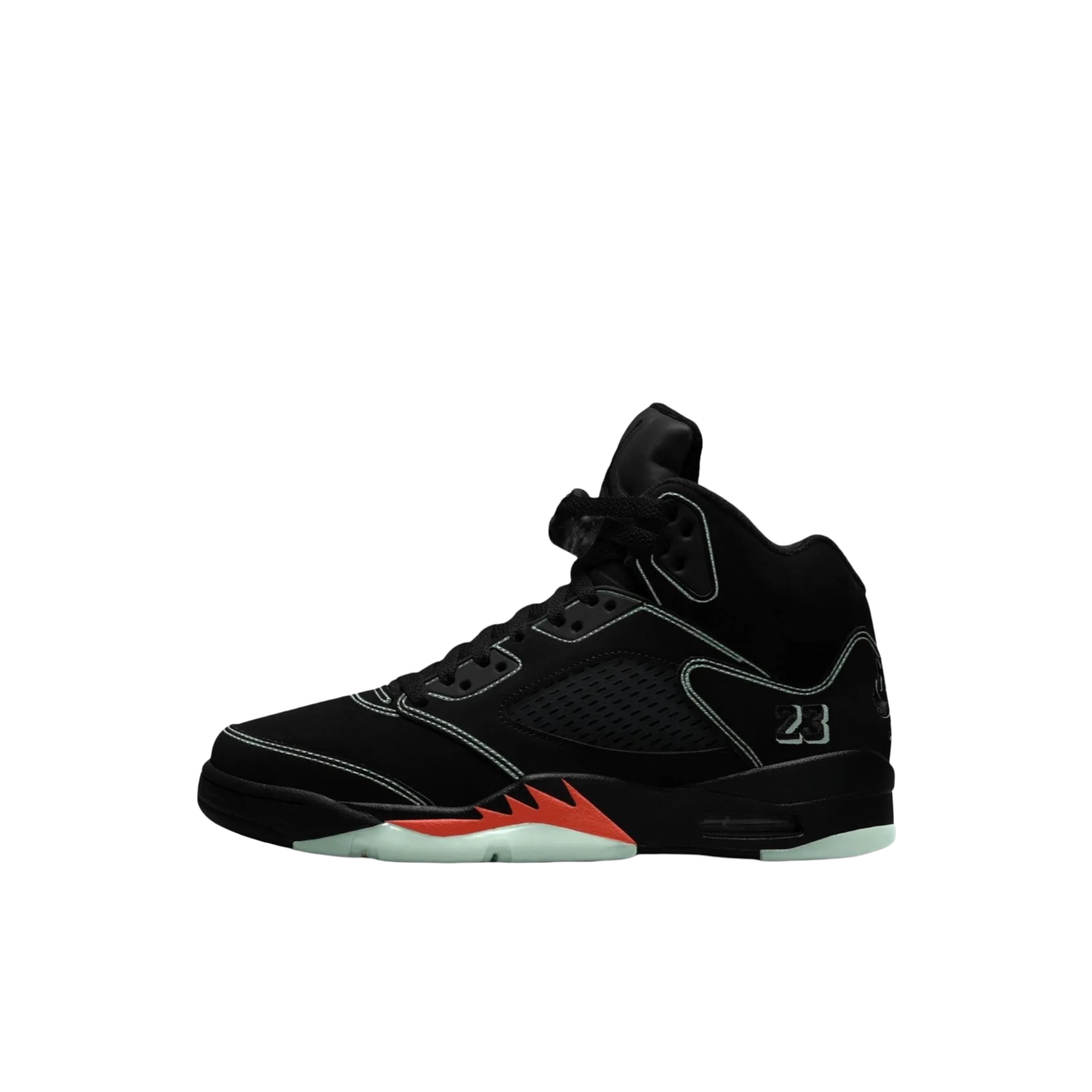 [PRE-ORDER] (PS) Air Jordan 5 Retro "Halloween" (2026) Sneakers in Black [] | FOOT NINJAS [1]