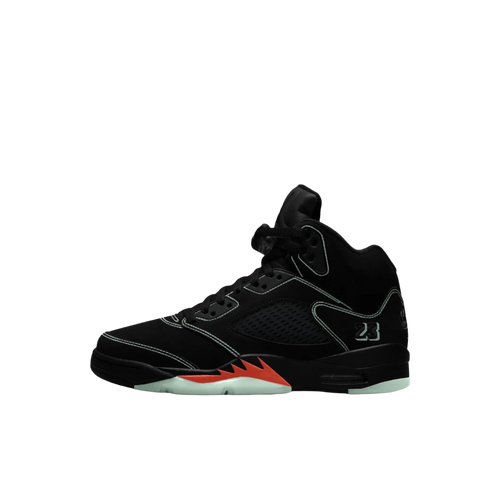 [PRE-ORDER] (PS) Air Jordan 5 Retro "Halloween" (2026) Sneakers in Black | FOOT NINJAS [1]