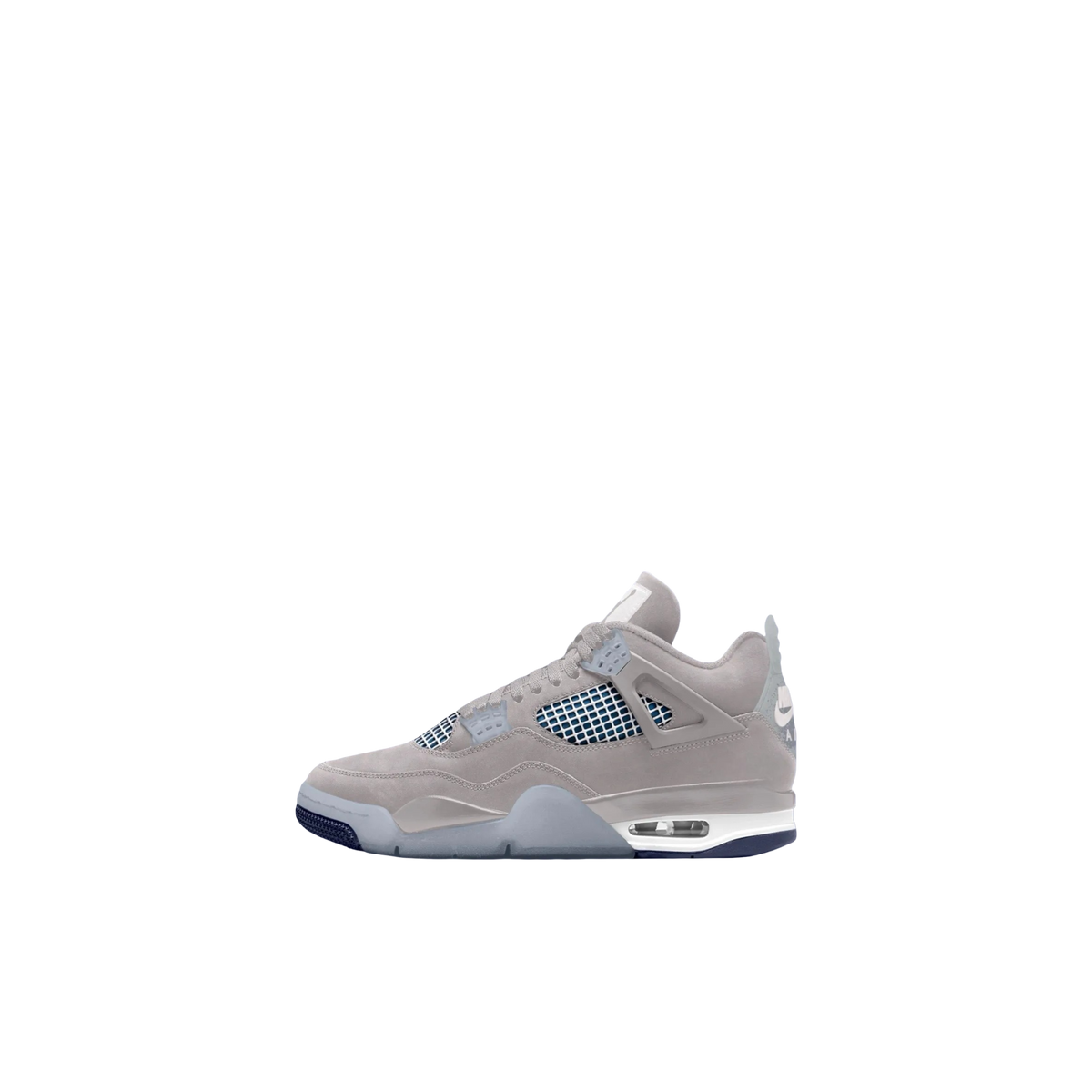 [PRE-ORDER] (TD) Air Jordan 4 Retro "Georgetown Hoyas" (2027) Sneakers in Grey | FOOT NINJAS {1}