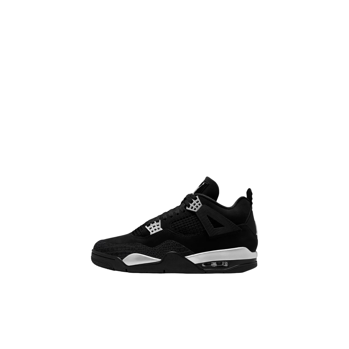 [PRE-ORDER] (TD) Air Jordan 4 Retro "Spotlight" (2027) Sneakers in Black | FOOT NINJAS {1}