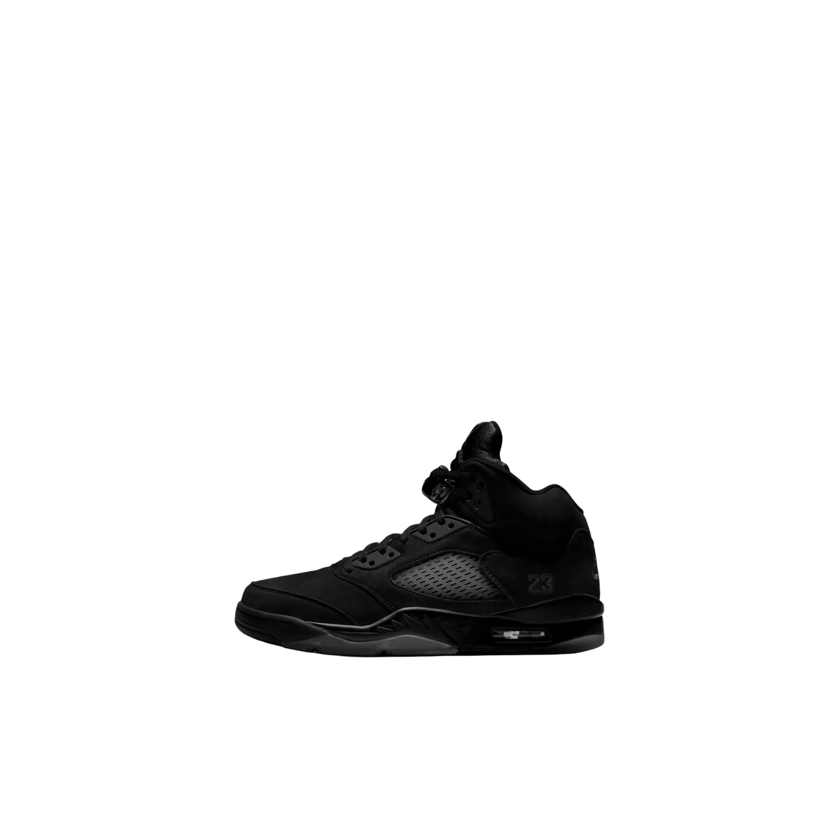 [PRE-ORDER] (TD) Air Jordan 5 Retro "Black Cat" (2027) Sneakers in Black | FOOT NINJAS {1}