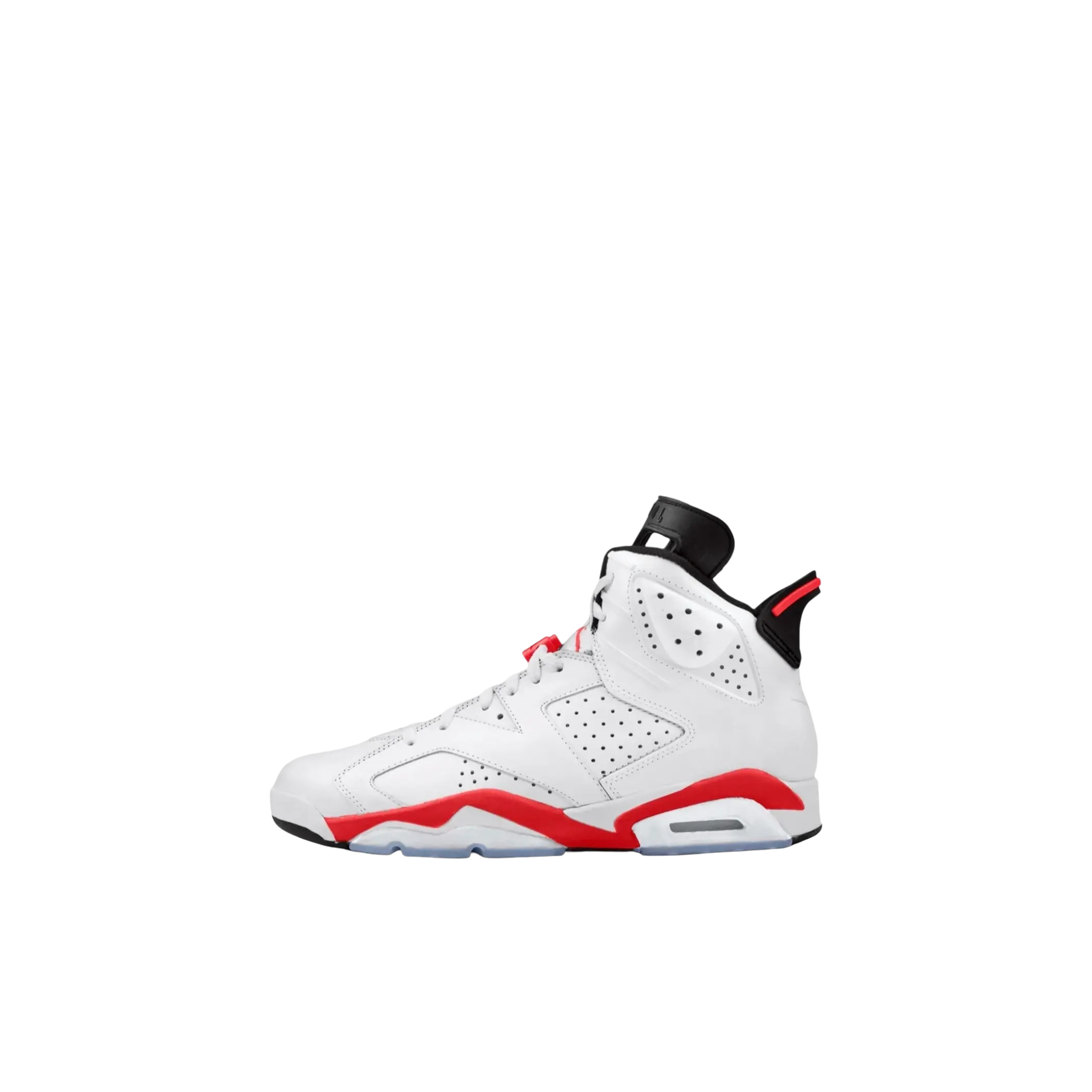 [PRE-ORDER] (TD) Air Jordan 6 Retro "White / Infrared" (2026) Sneakers in White [] | FOOT NINJAS [1]