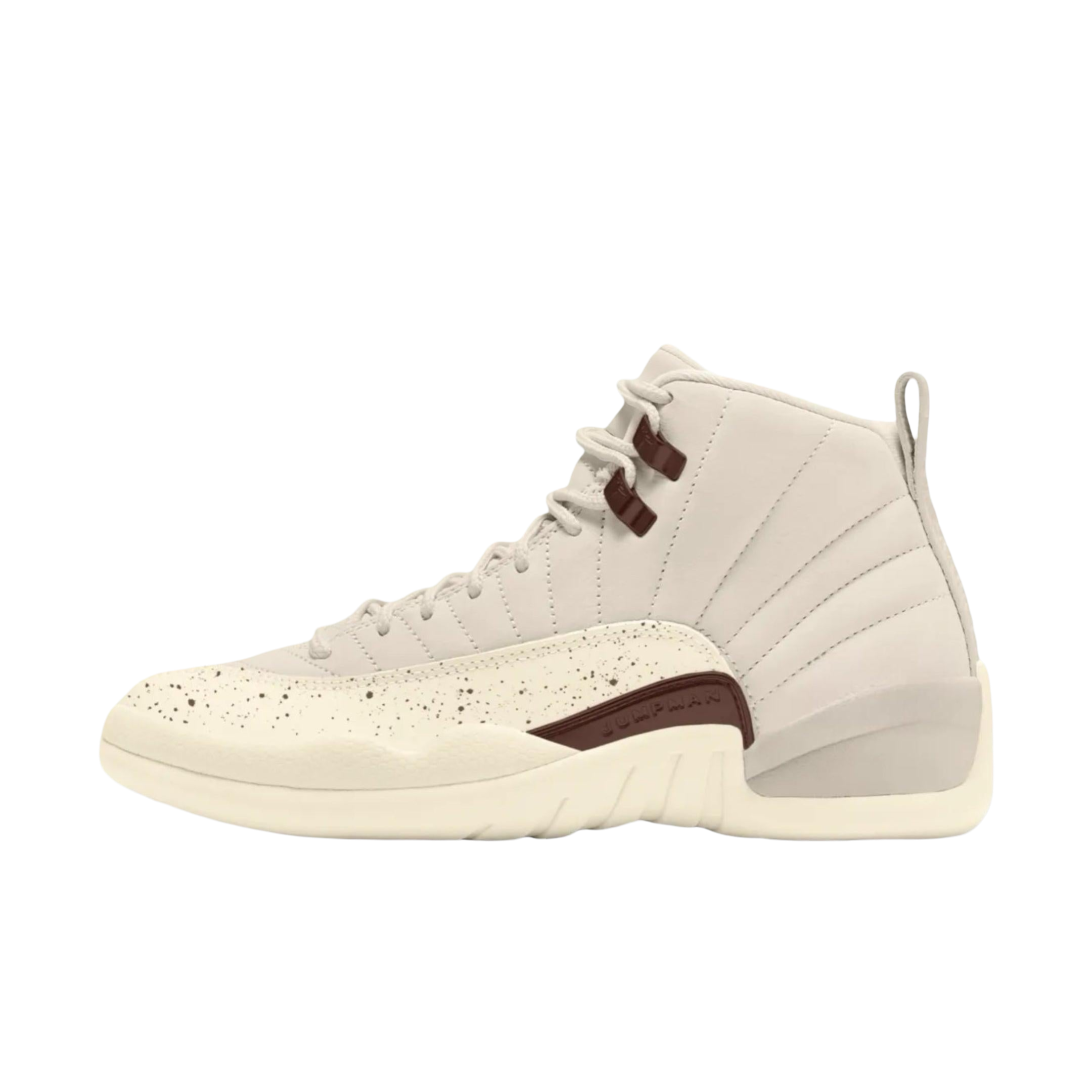 [PRE-ORDER] (Women's) Air Jordan 12 Retro "Egg Nog / Light Orewood Brown" (2026) Sneakers in Beige [CT8013-105] | FOOT NINJAS [1]