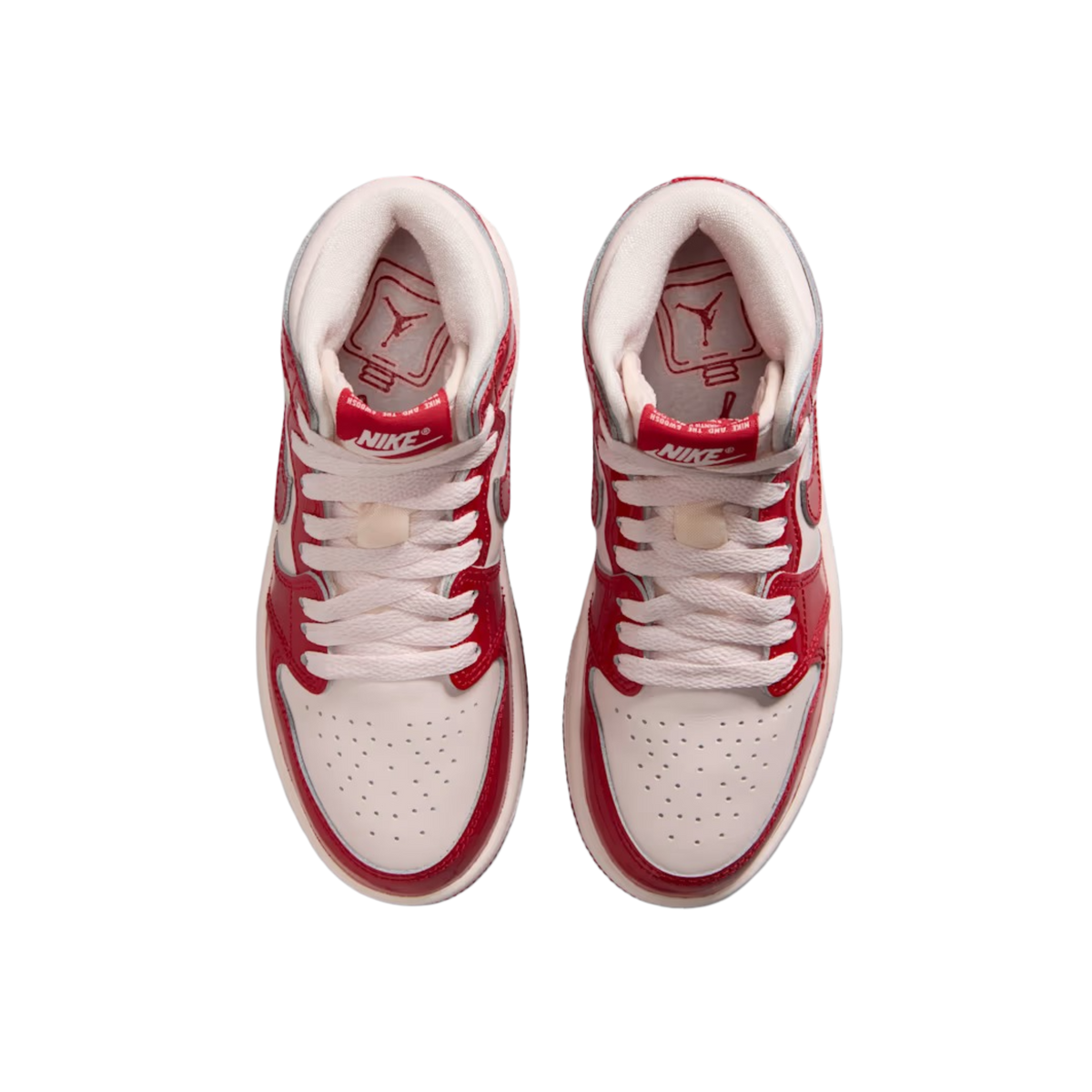 (PS) Air Jordan 1 Retro High OG "Nails and Grails" (2026) [FD2597-601] Sneakers in Red | FOOT NINJAS {4}