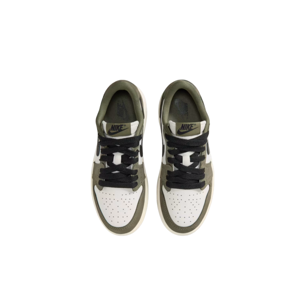 (PS) Air Jordan 1 Retro Low OG "Medium Olive" (2026) [HQ6996-200] Sneakers in Green | FOOT NINJAS {4}