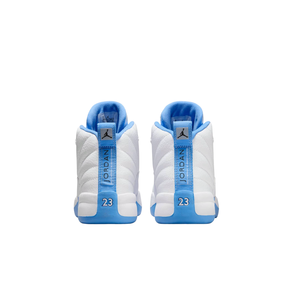 (PS) Air Jordan 12 Retro "Melo / UNC University Blue" (2025) [151186-112] Sneakers in Blue | FOOT NINJAS {5}