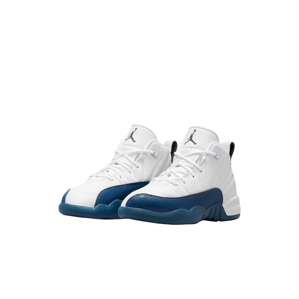(PS) Air Jordan 12 Retro "White / French Blue" (2025) [151186-114] Sneakers in Blue | FOOT NINJAS {3}