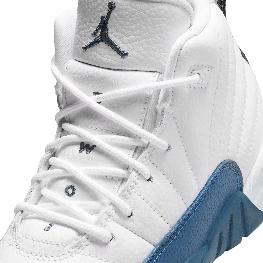 (PS) Air Jordan 12 Retro "White / French Blue" (2025) [151186-114] Sneakers in Blue | FOOT NINJAS {7}